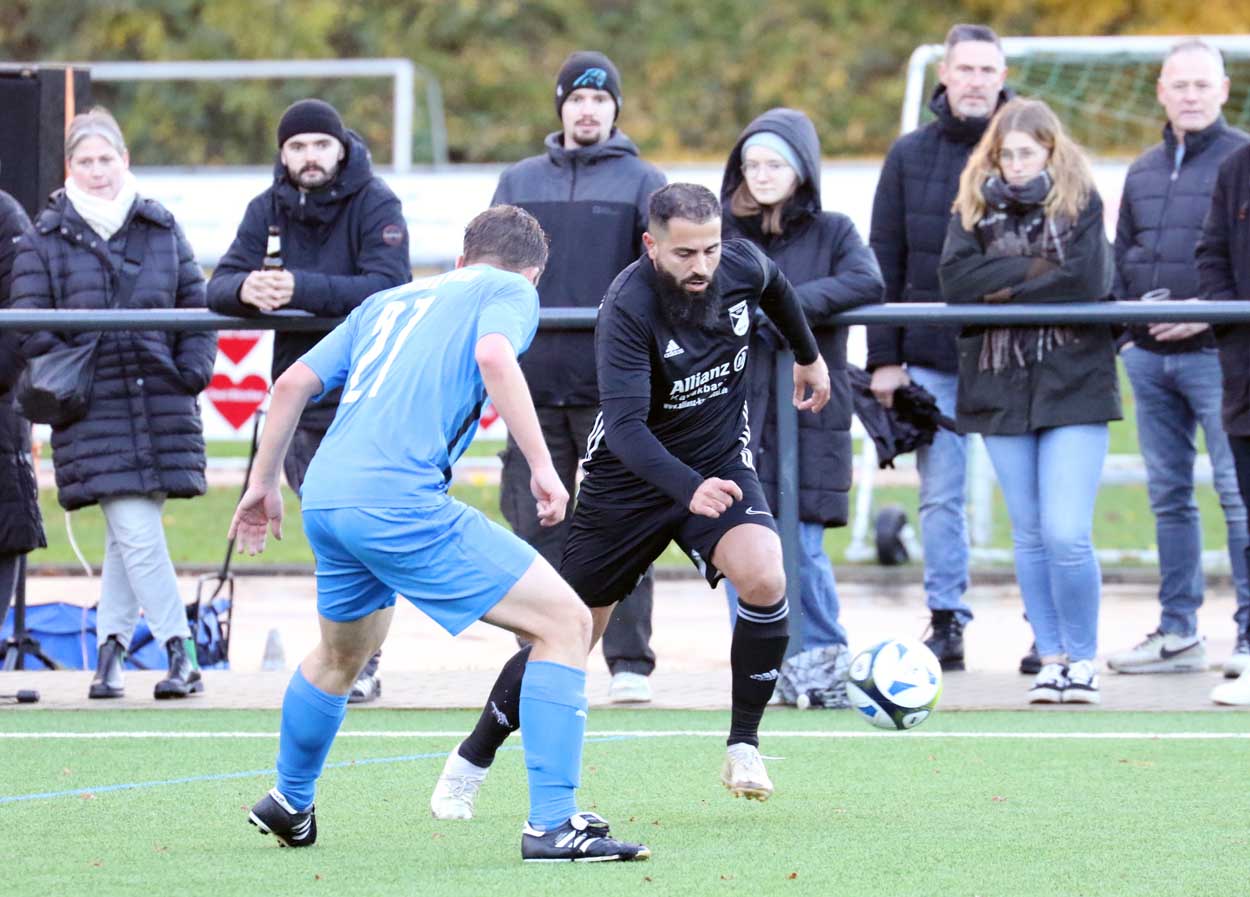 Firat Isikli erzielte den vorentscheiden Treffer zum 3:1 für die Eintracht in Pelkum. Archivfoto: Wagner