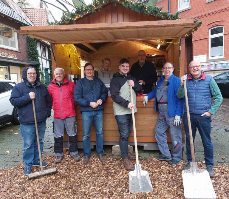 Die Genossen stehen in den Startlöchern für ihren "Winterzauber" und freuen sich auf viele gute Gespräche mit der Bürgerschaft. Foto: Wagner