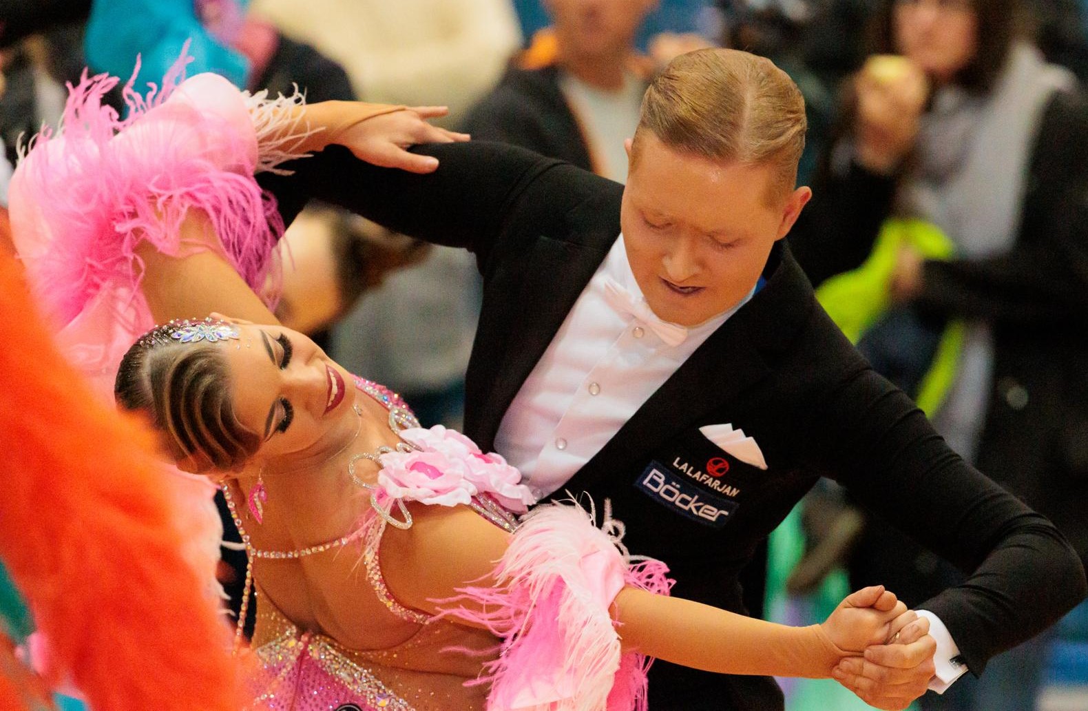 Maryam und Jannis Reher sind nicht nur auf dem Tanzparkett ein Paar, sondern inzwischen auch verheiratet. Sie sind nominiert zur Wahl „Sportler des Jahres 2024“ in Werne. Foto: Heckler