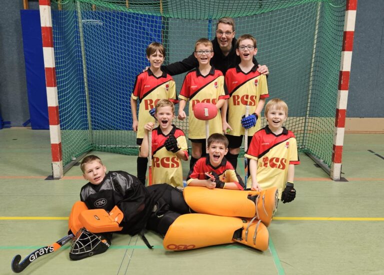 Die U10-Jungen von Hockey United Werne legten einen gelungenen Start in die Hallensaison hin. Foto: privat