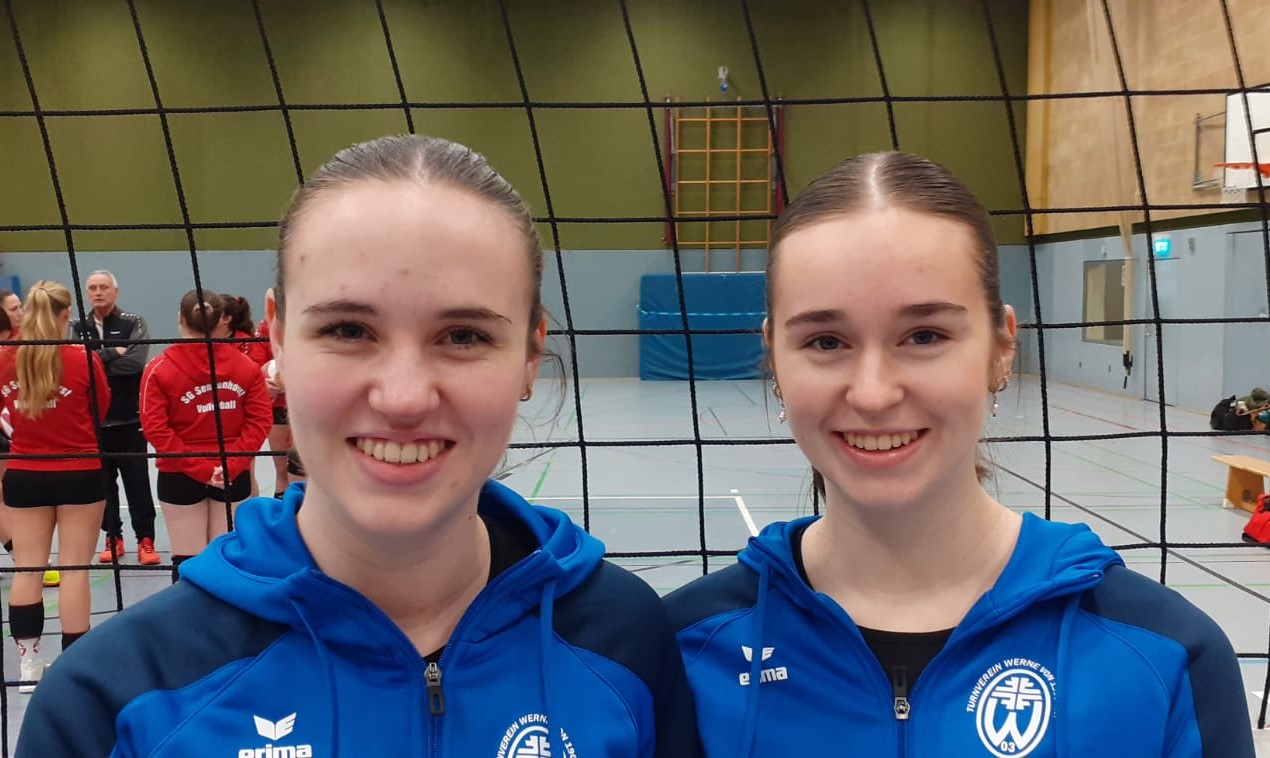 Carla (links) und Schwester Greta Lexius gaben ihr Comeback nach über zwei Monaten Verletzungspause. Foto: Kollhoff