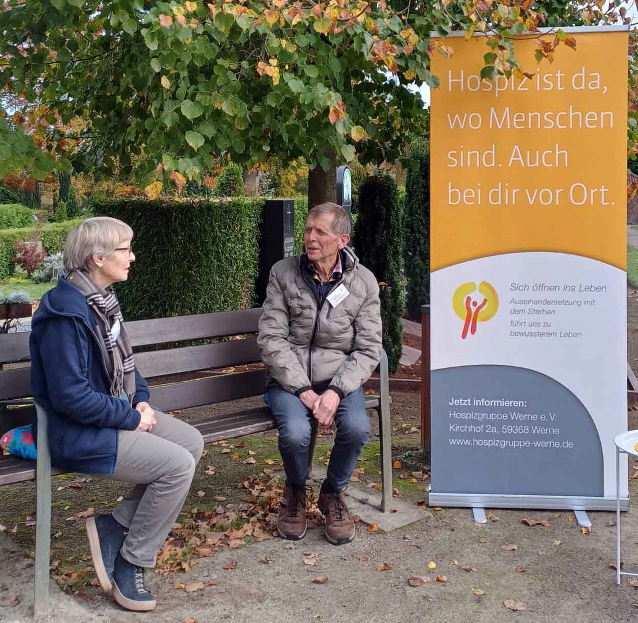 Am kommenden Donnerstag finden wieder die Friedhofsgespräche, angeboten von der Hospizgruppe Werne, statt. Foto: privat