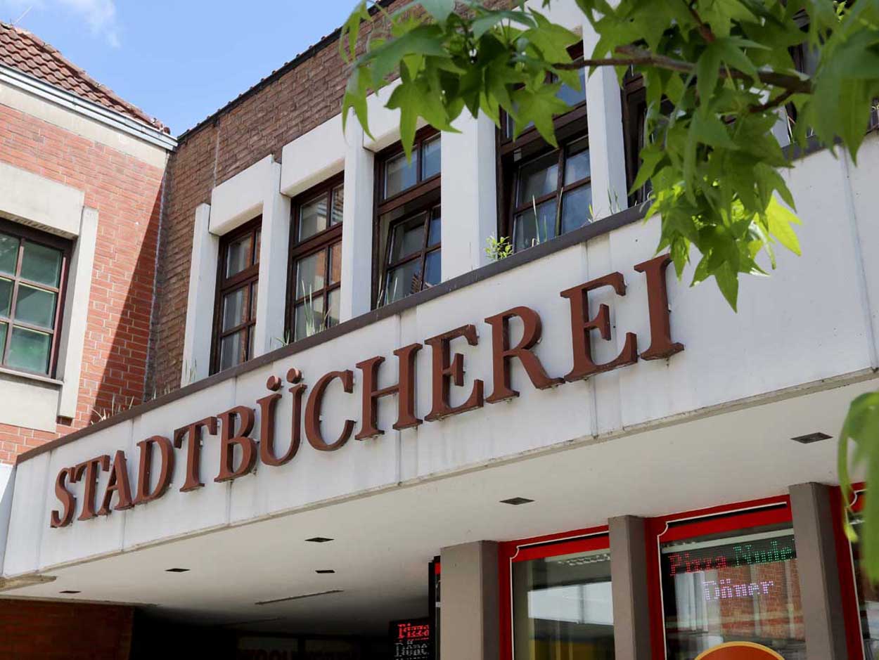 Die Stadtbücherei in Werne. Foto: Volkmer