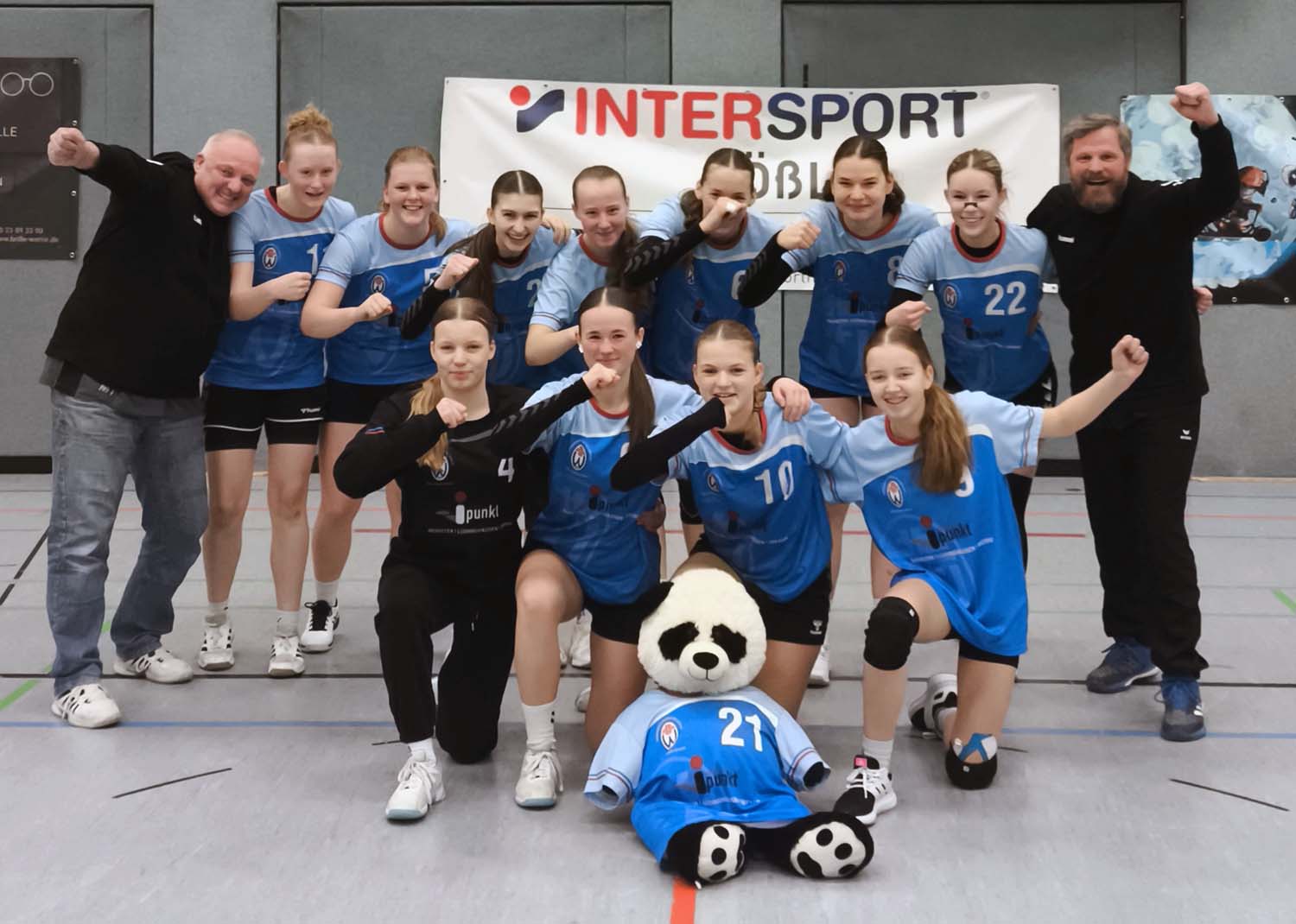 Die Handballerinnen des TV Werne befinden sich weiter in der Erfolgsspur und auf dem Weg in die Oberliga. Foto: Verein