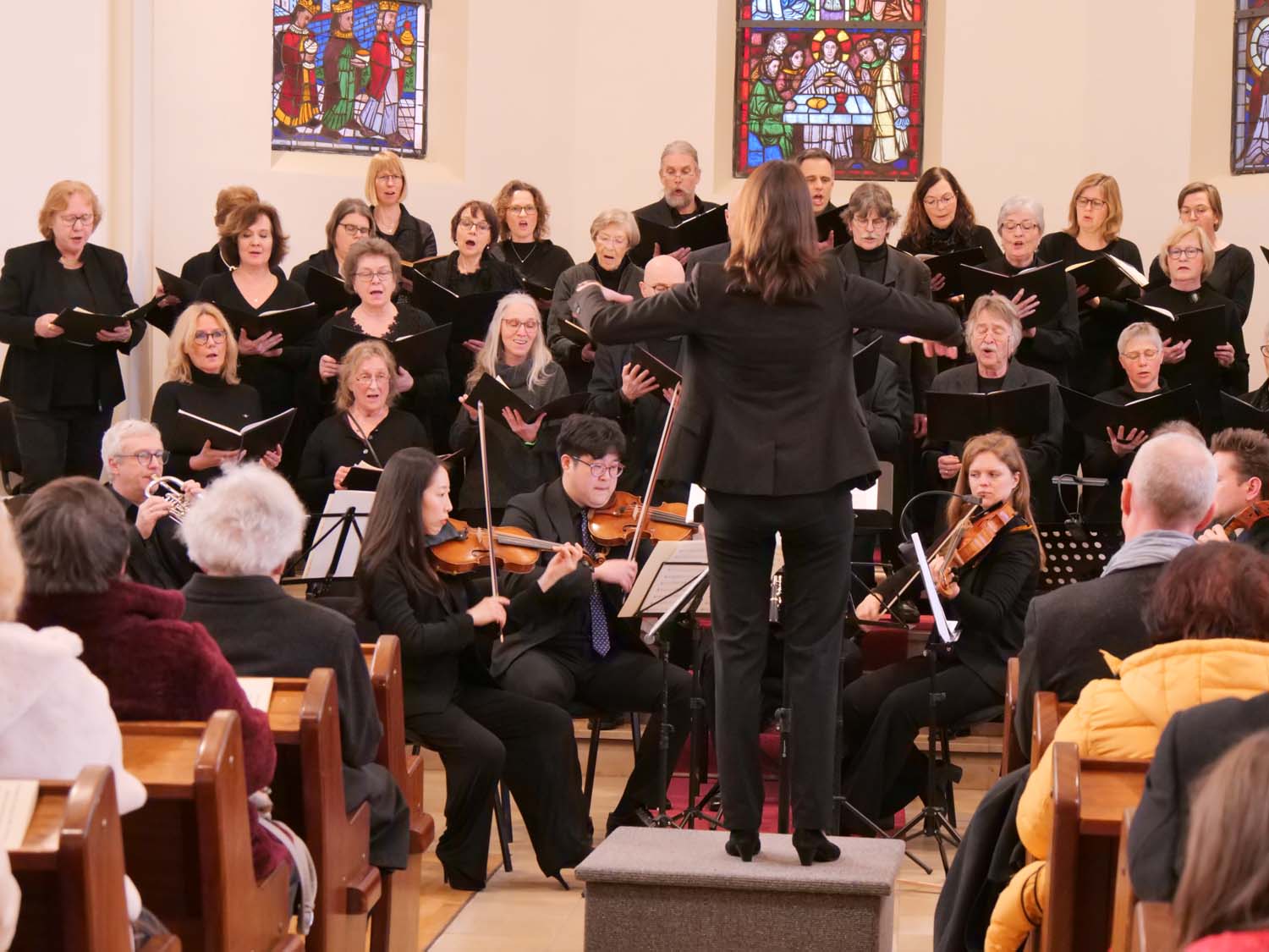 Das Mozartrequiem erklang in der Martin-Luther-Kirche. Foto: privat